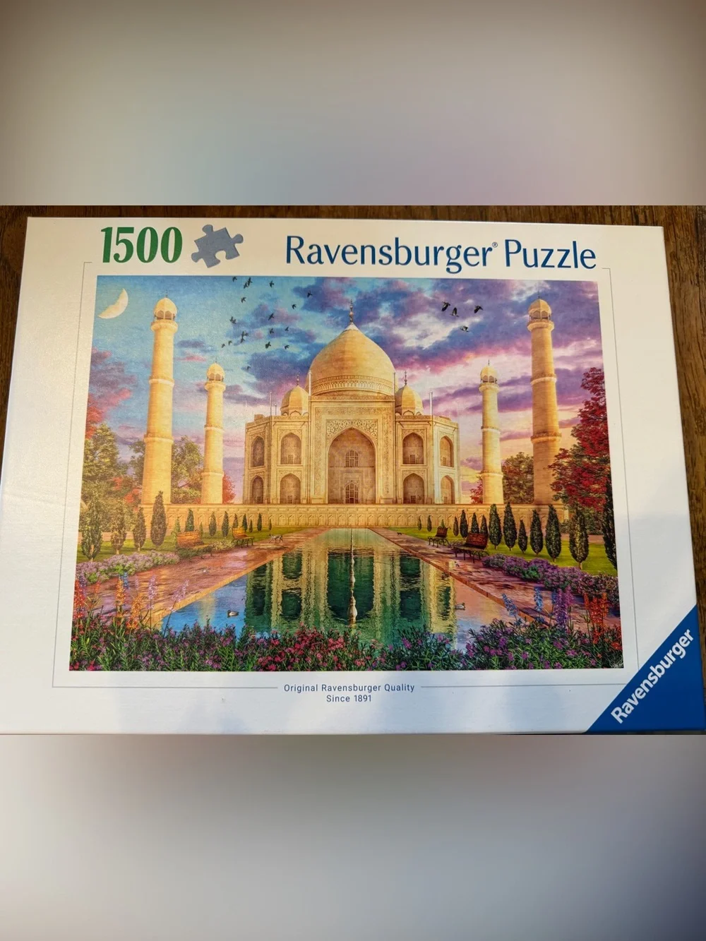 Ravensburger Puzzle Taj Mahal Scene - 1500 pieces